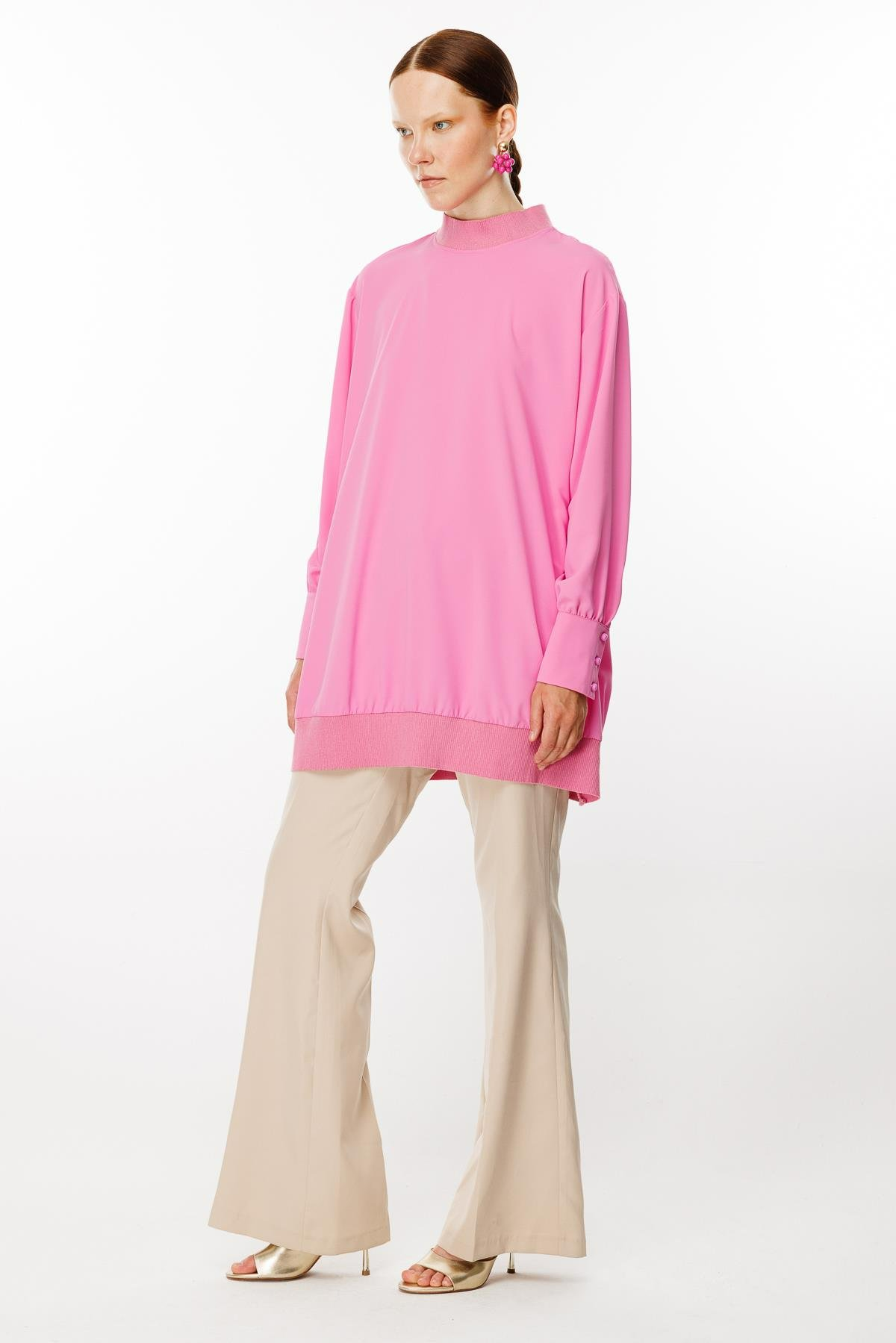 Ghisa Tunik - Pembe