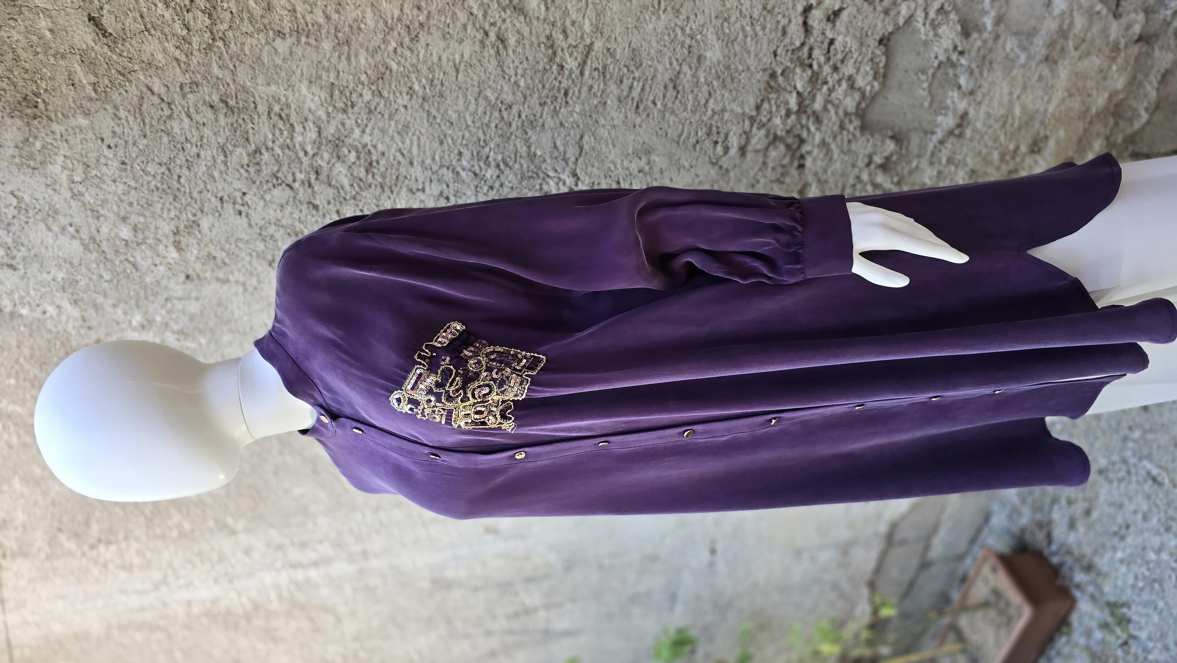 Ghisa Uzun Tunik - Mürdüm
