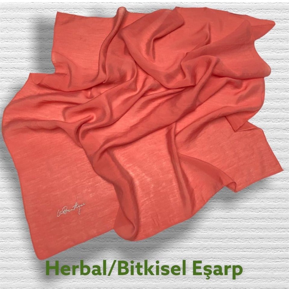 HERBAL BİTKİSEL EŞARP - İNDİAN RED