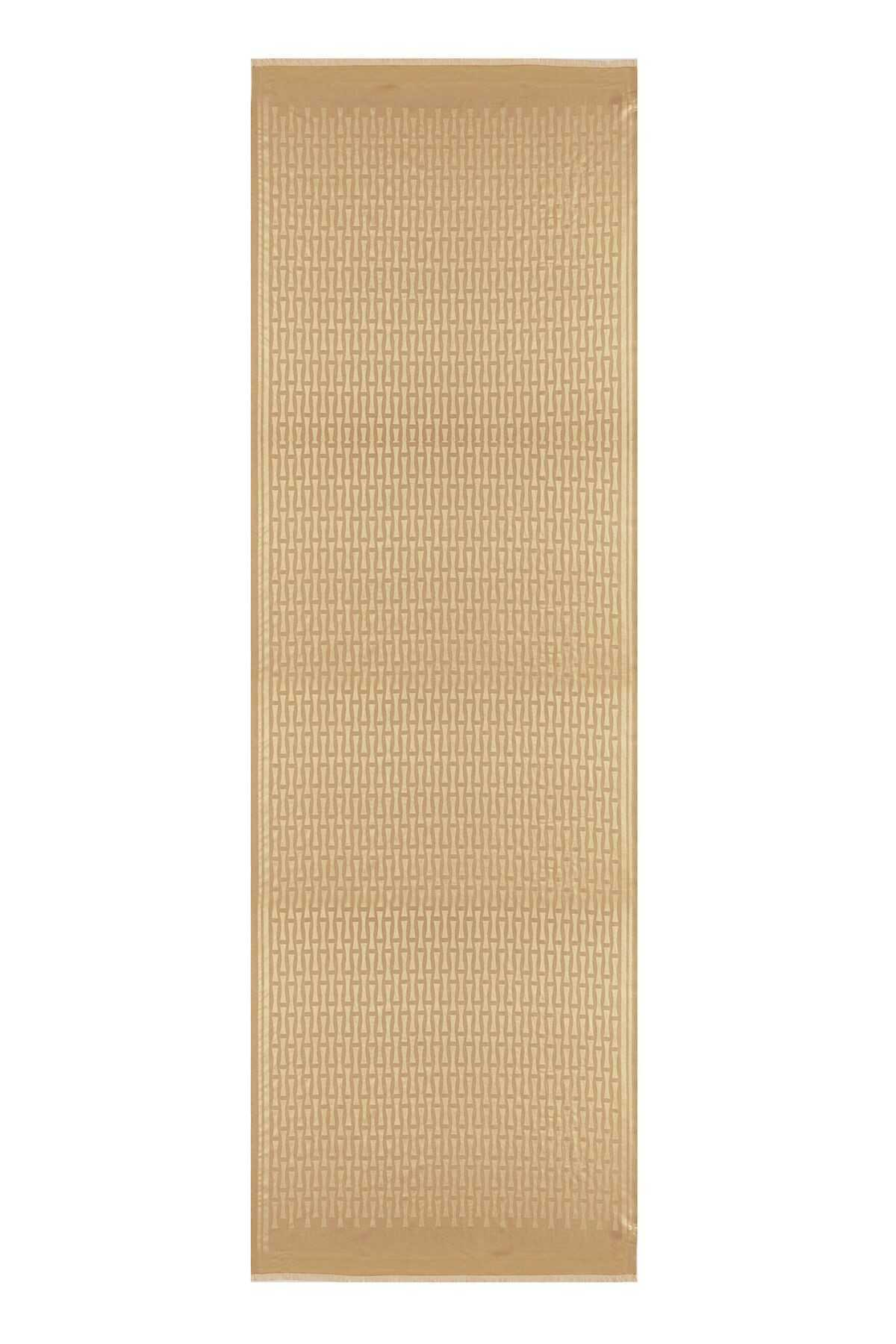 İmannoor Iman I Bej İpek Şal 70x200