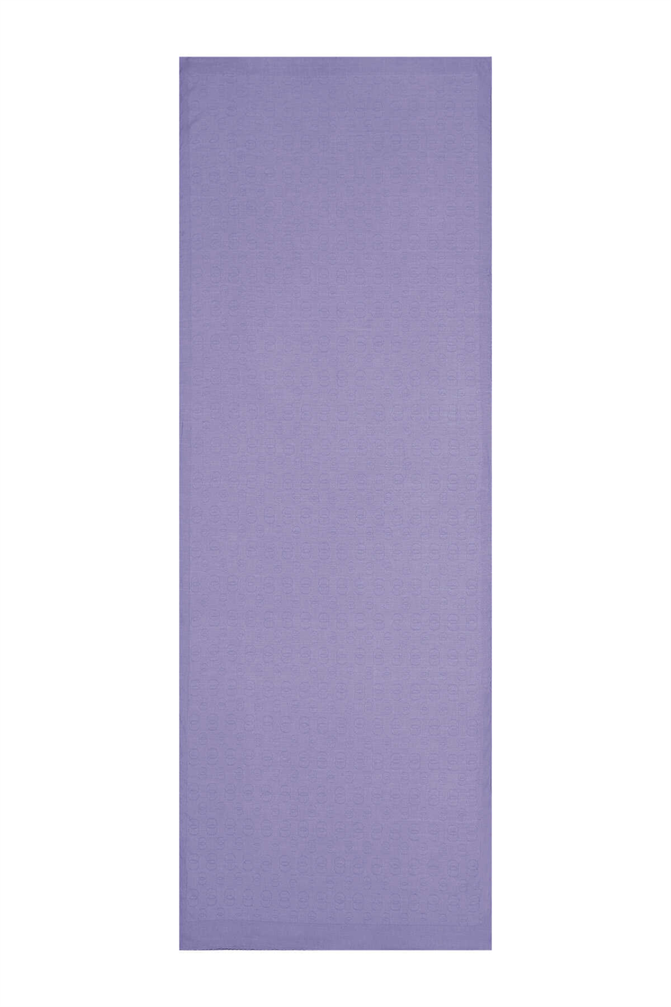 İmannoor Zincir Desen Lila Pamuk İpek Şal 70x210