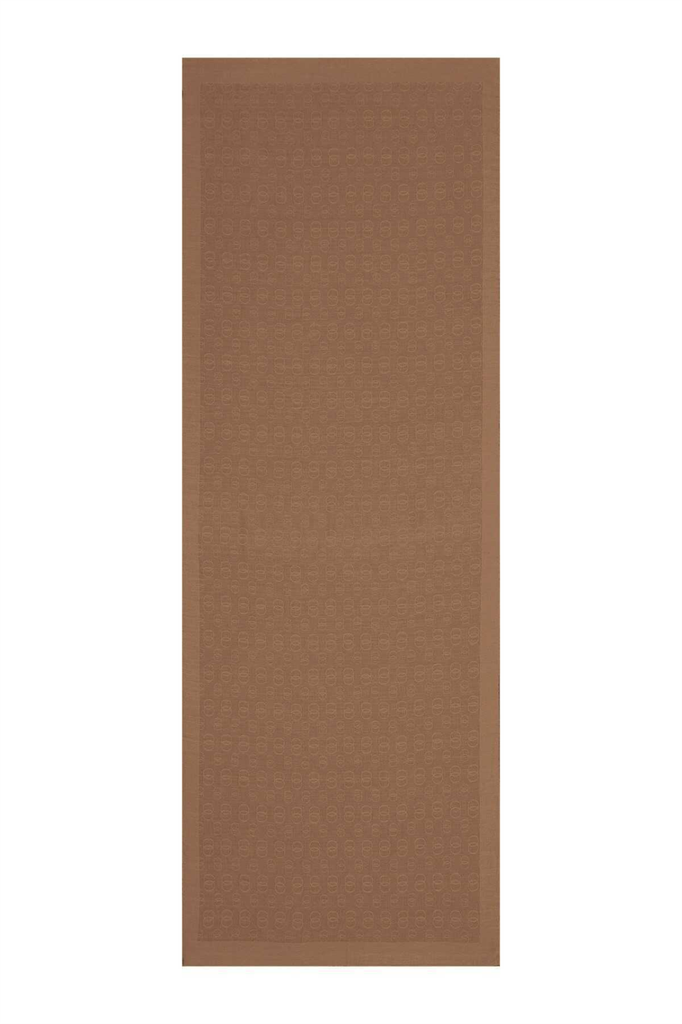 İmannoor Zincir Desen Taba Pamuk İpek Şal 70x210