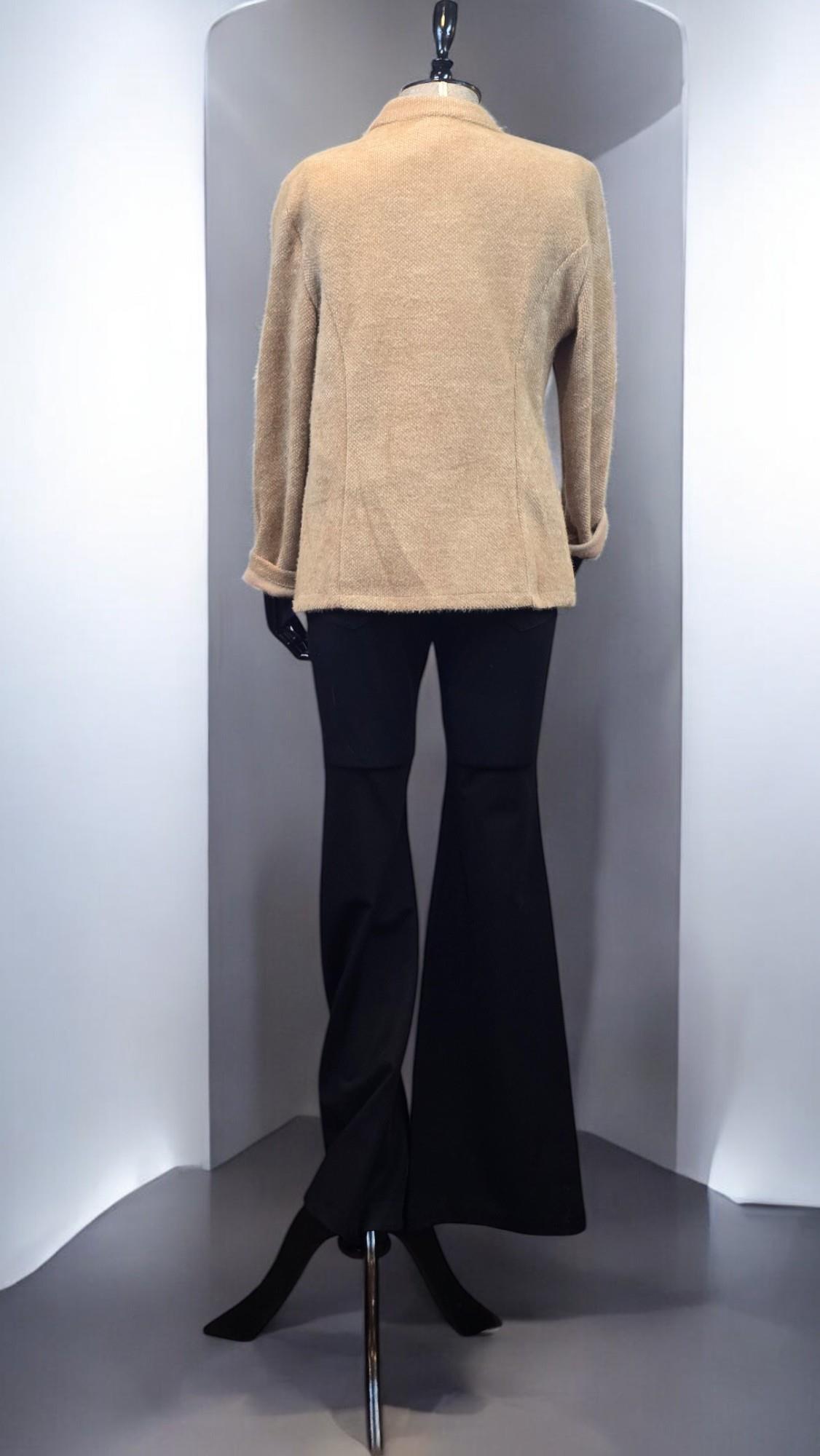 İTALY ANGORA CEKET - CAMEL