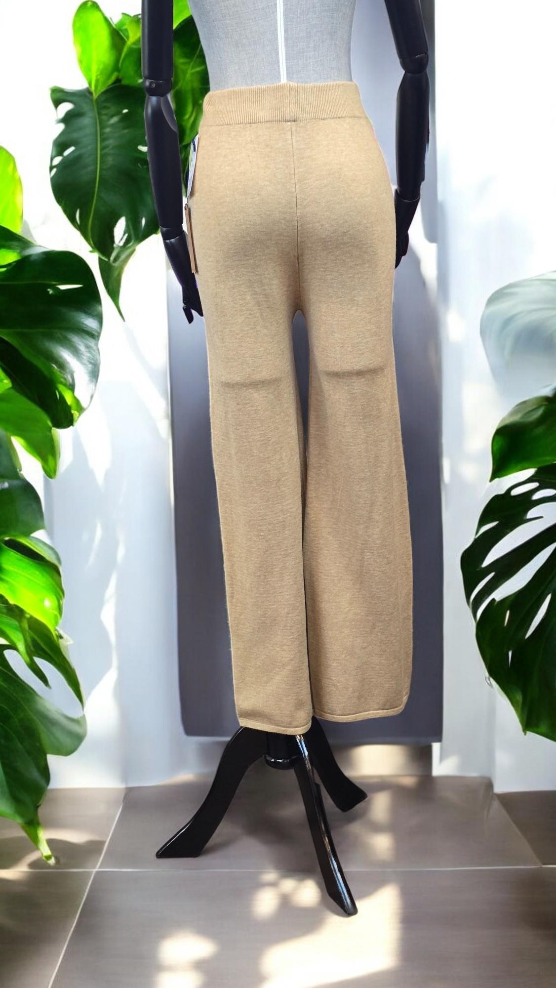 İTALY TRİKO PANTOLON - CAMEL