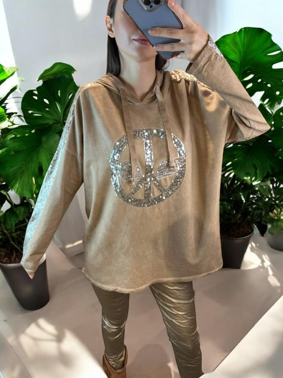 KB-K5395 TUNİK - KAHVE