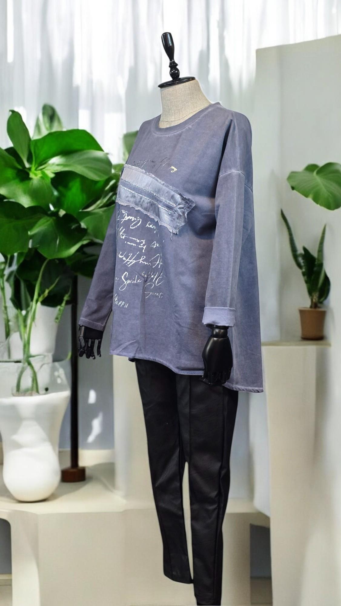 KB-K56030 SHIRT - MAVİ