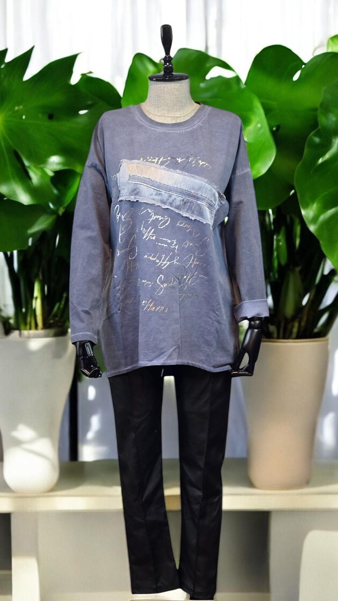 KB-K56030 SHIRT - MAVİ