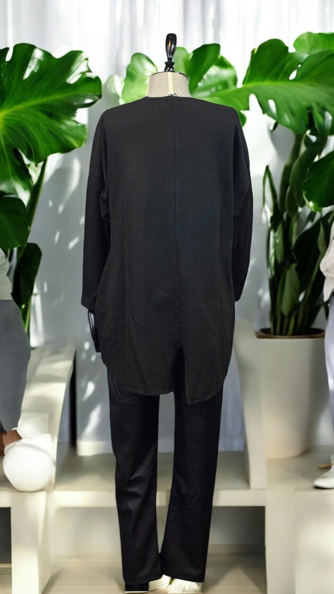 KB-K56030 SHIRT - SİYAH
