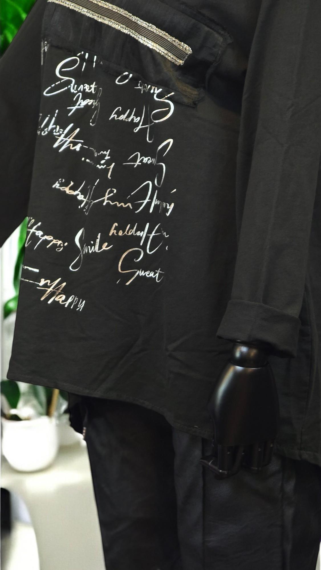 KB-K56030 SHIRT - SİYAH