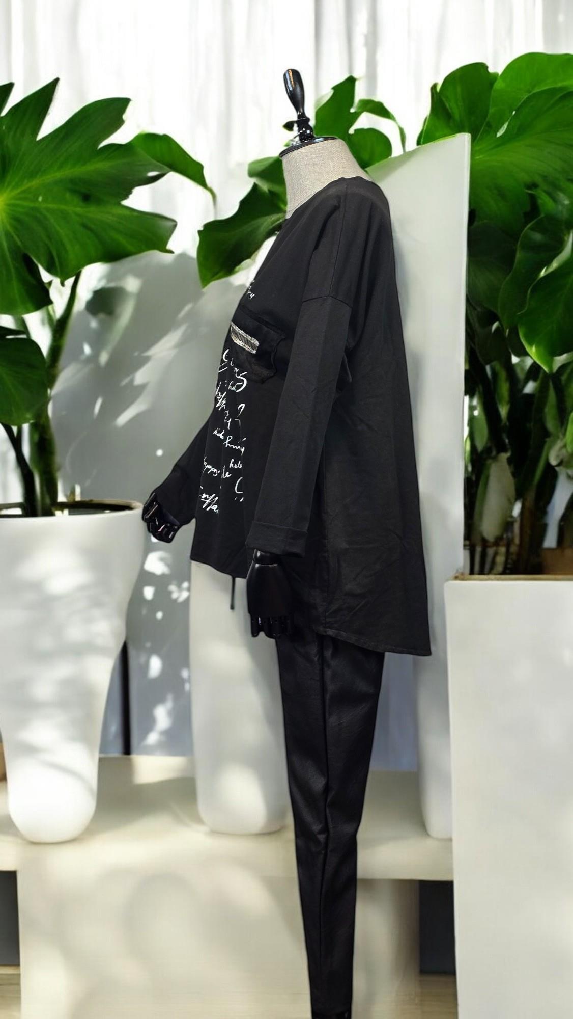 KB-K56030 SHIRT - SİYAH