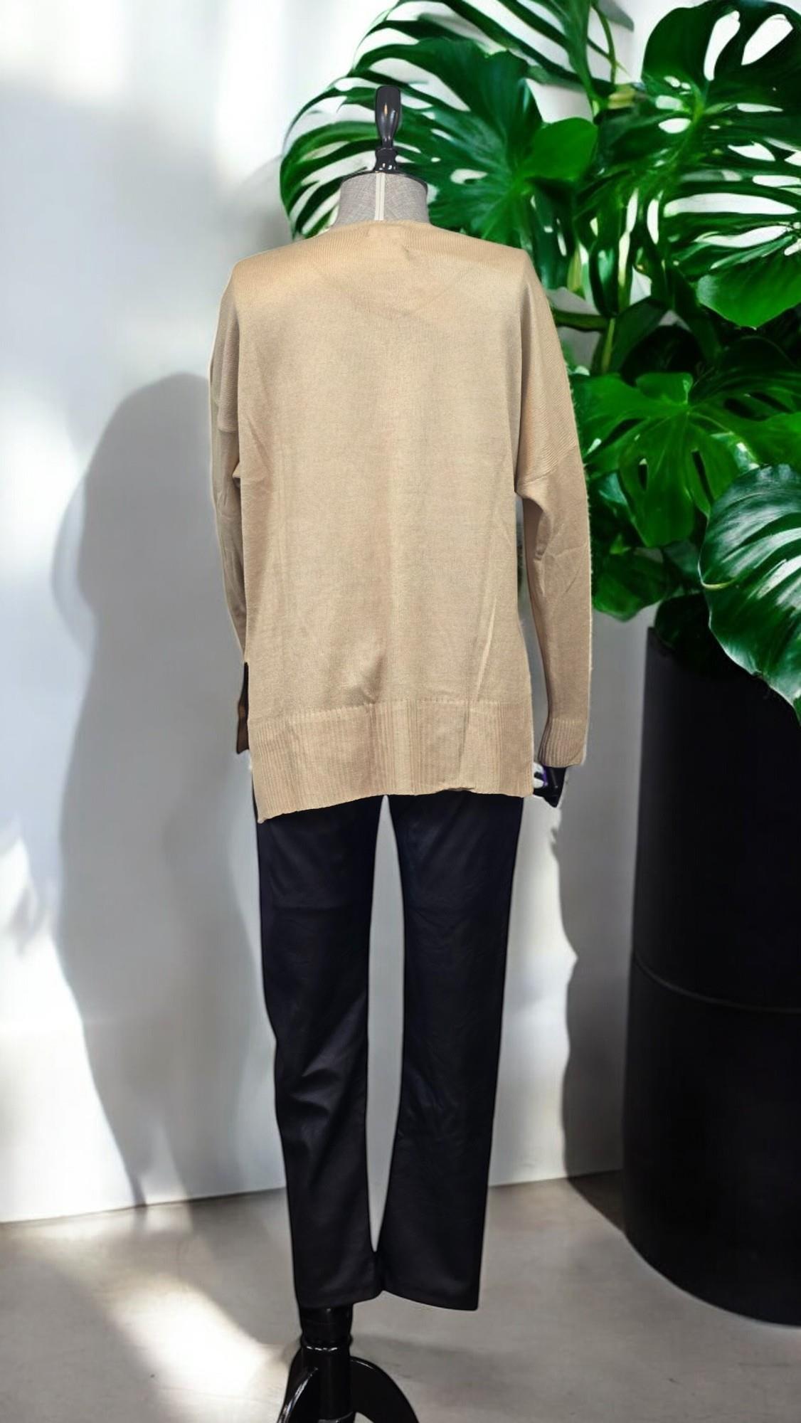 KB-K7093 SHIRT - KAHVE