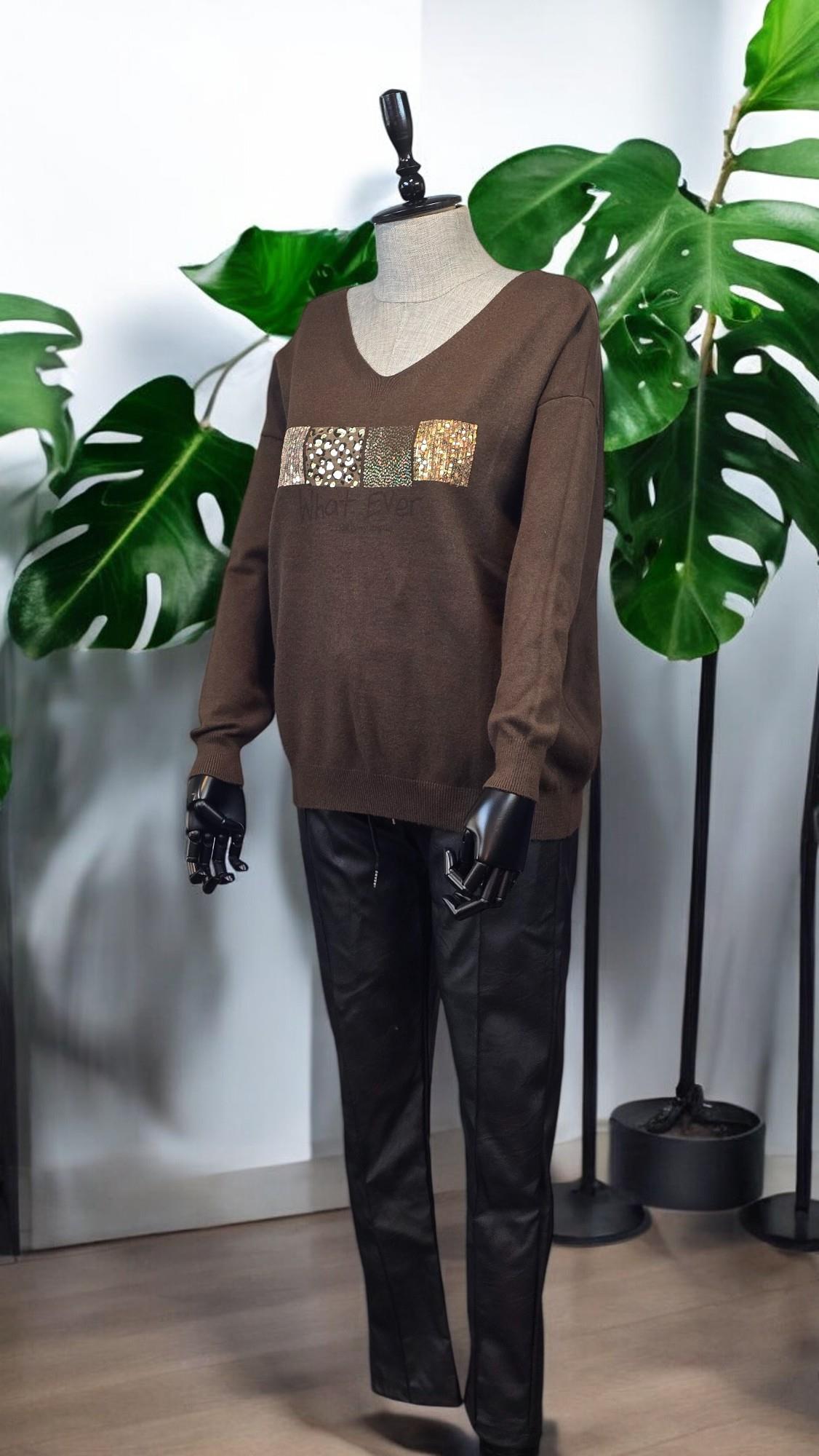 KB-K8015 SHIRT - KAHVE