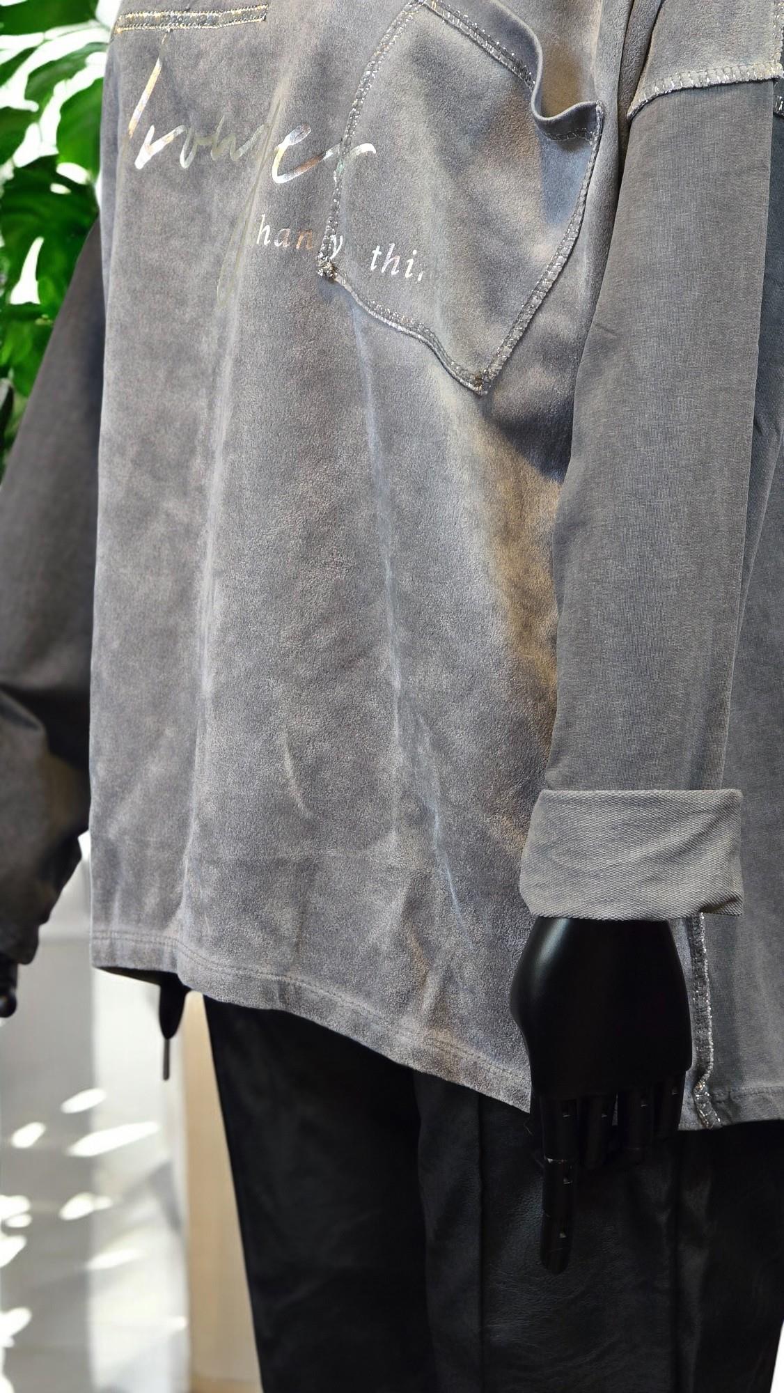 KB-K8098 SHIRT - GRİ