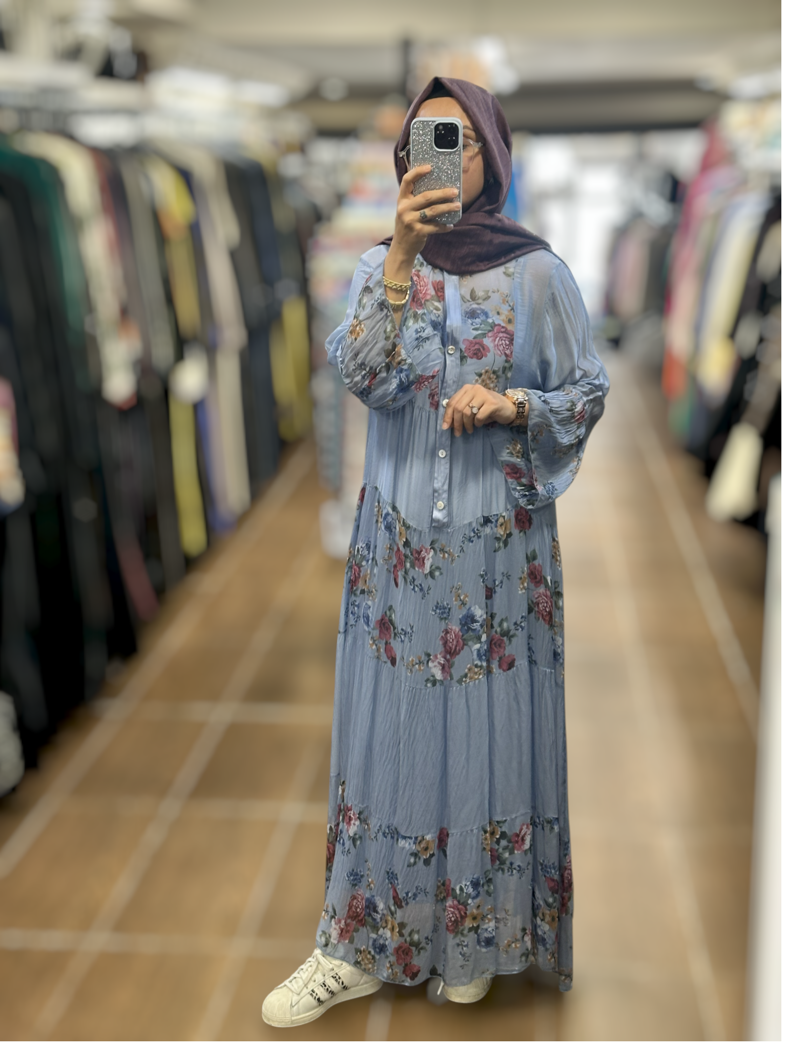 KB-Y50882 ELBİSE - İNDİGO