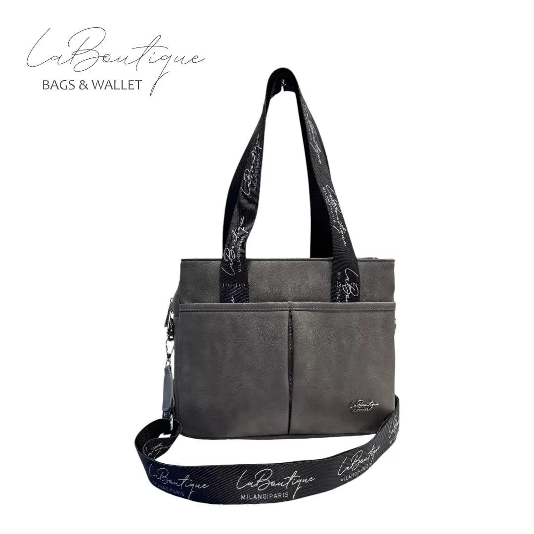 LA BOUTİQUE 8082 ÇANTA - GRİ