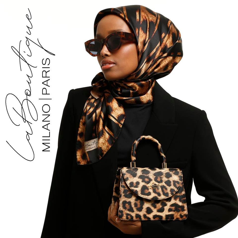 LA BOUTİQUE ÇANTA - 7075/LEOPAR KAHVE