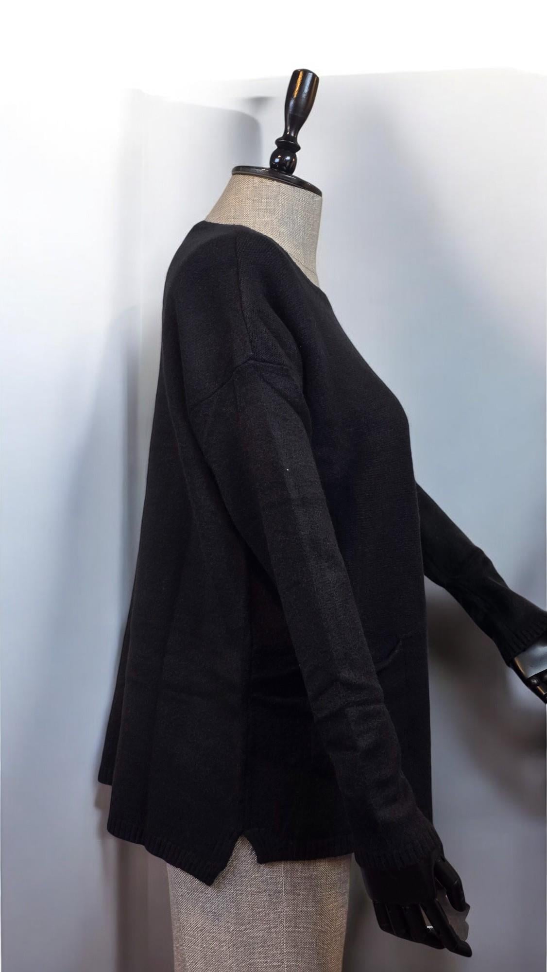 LARA BAYUN TRİKO SWEAT - SİYAH