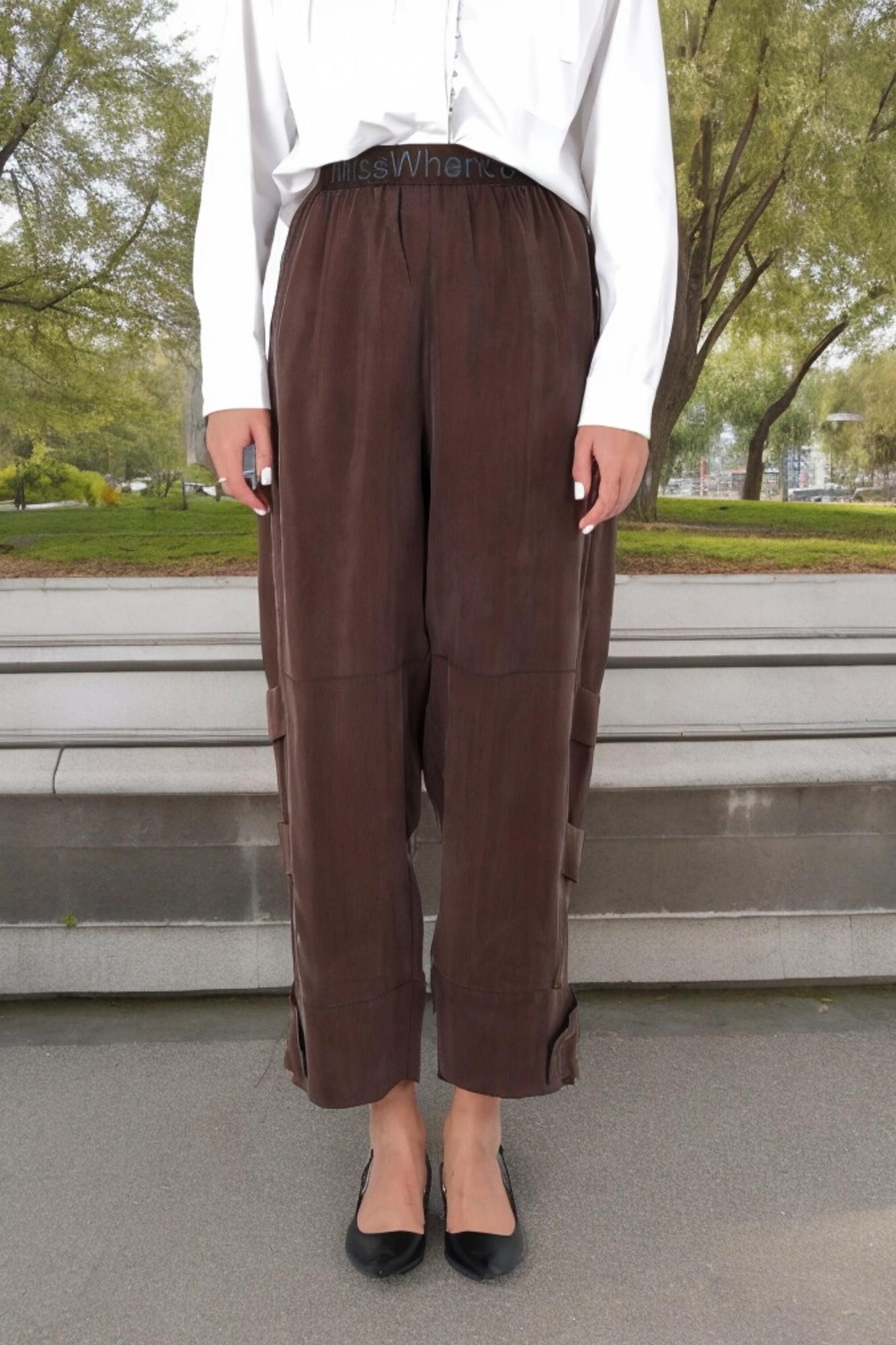MissWhence 35121 Pantolon - Kahverengi