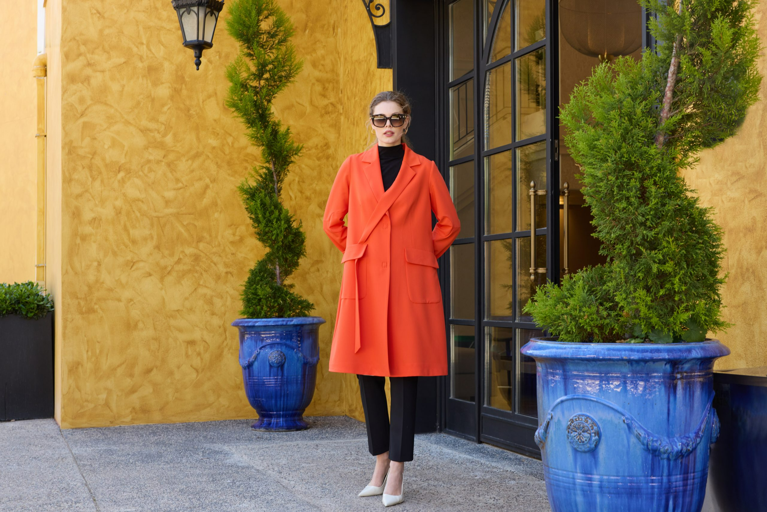 MissWhence 35203 Blazer Ceket - Oranj