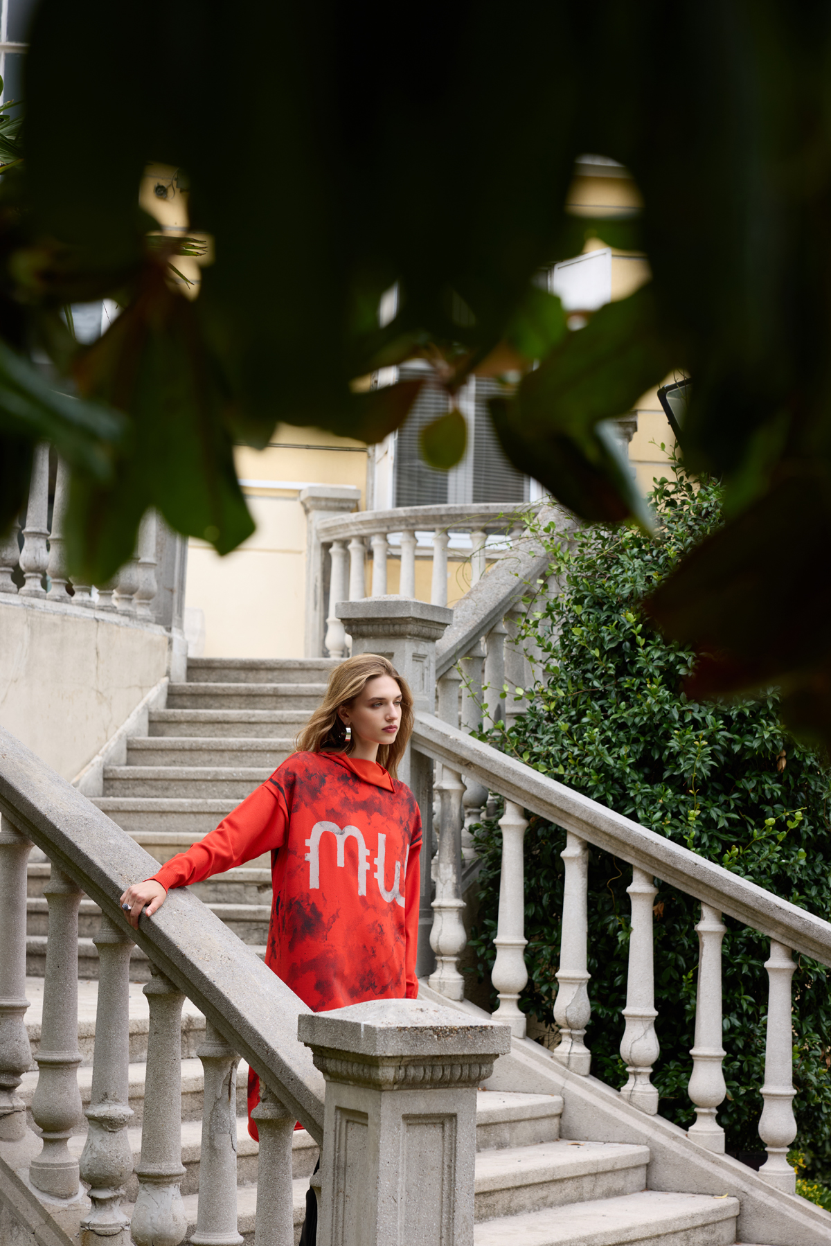 MissWhence 36021 Triko Tunik - -Turuncu