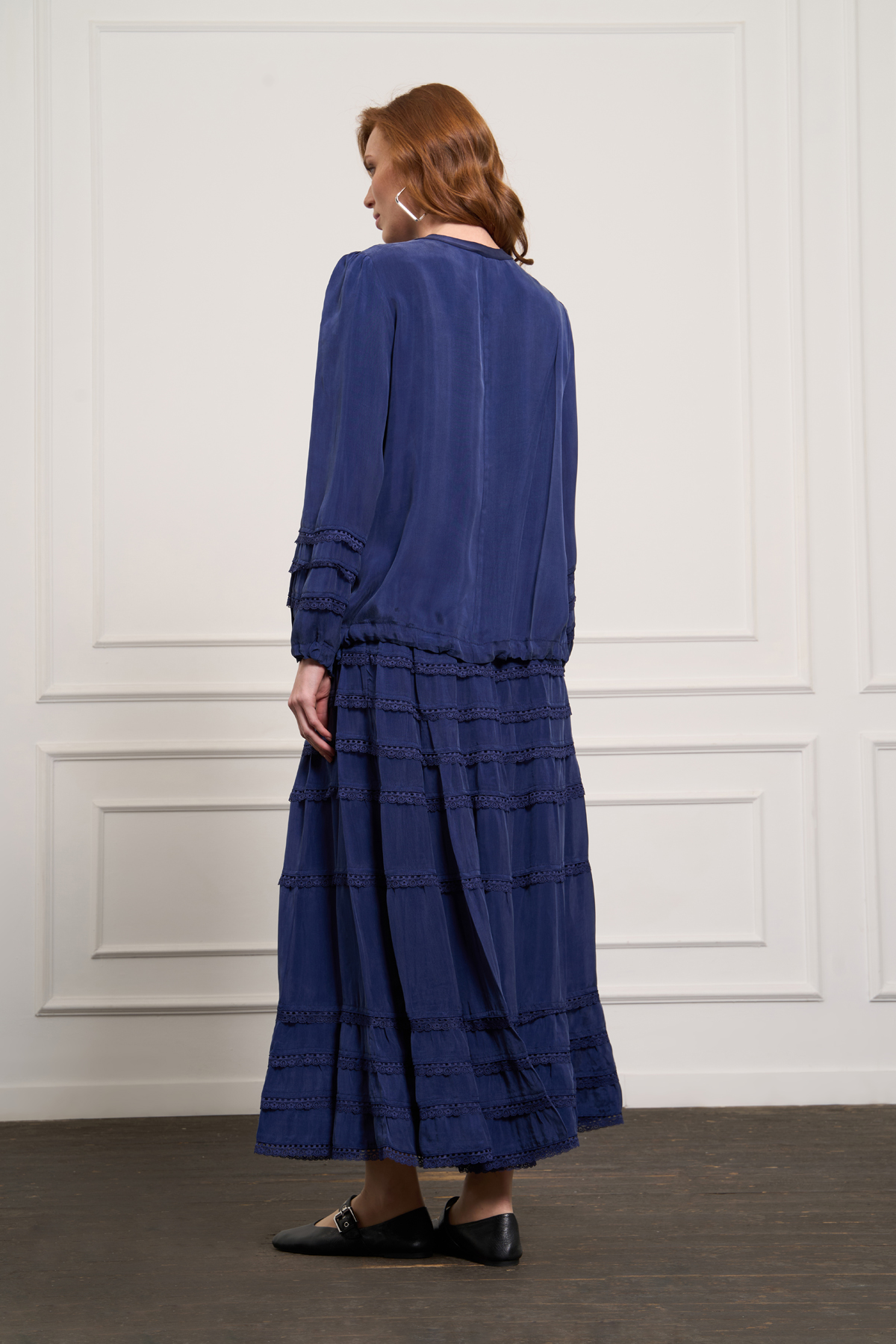 MissWhence 37005 Tunik Takım - İndigo