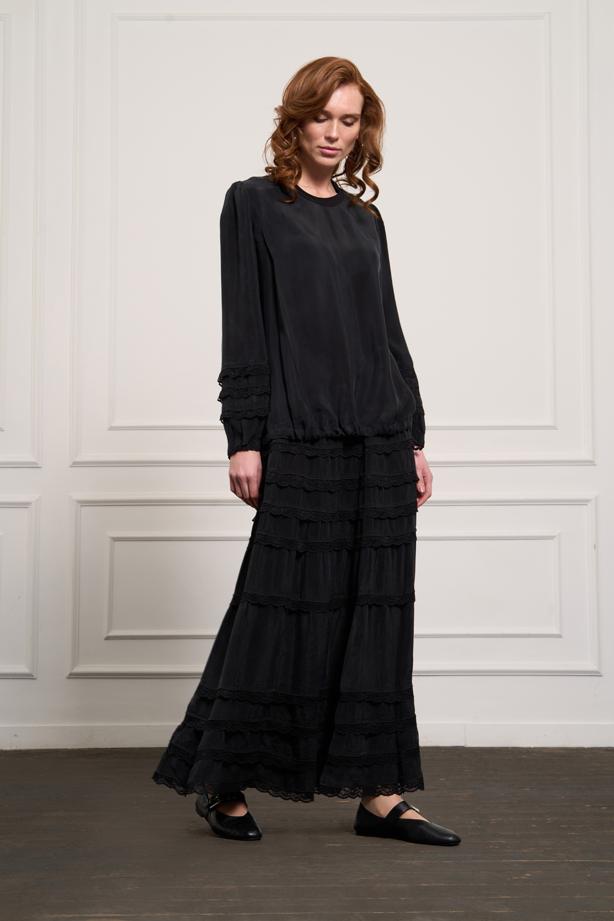 MissWhence 37005 Tunik Takım - Siyah