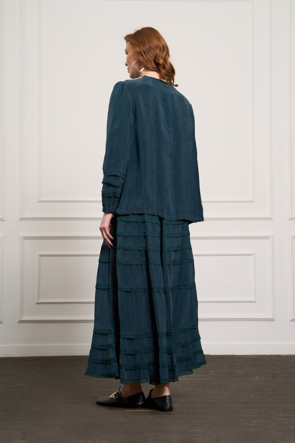 MissWhence 37005 Tunik Takım - Zümrüt
