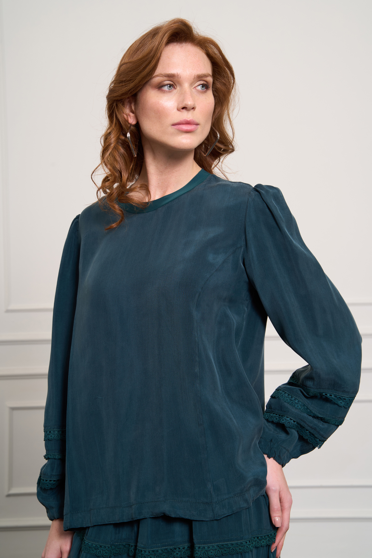 MissWhence 37005 Tunik Takım - Zümrüt