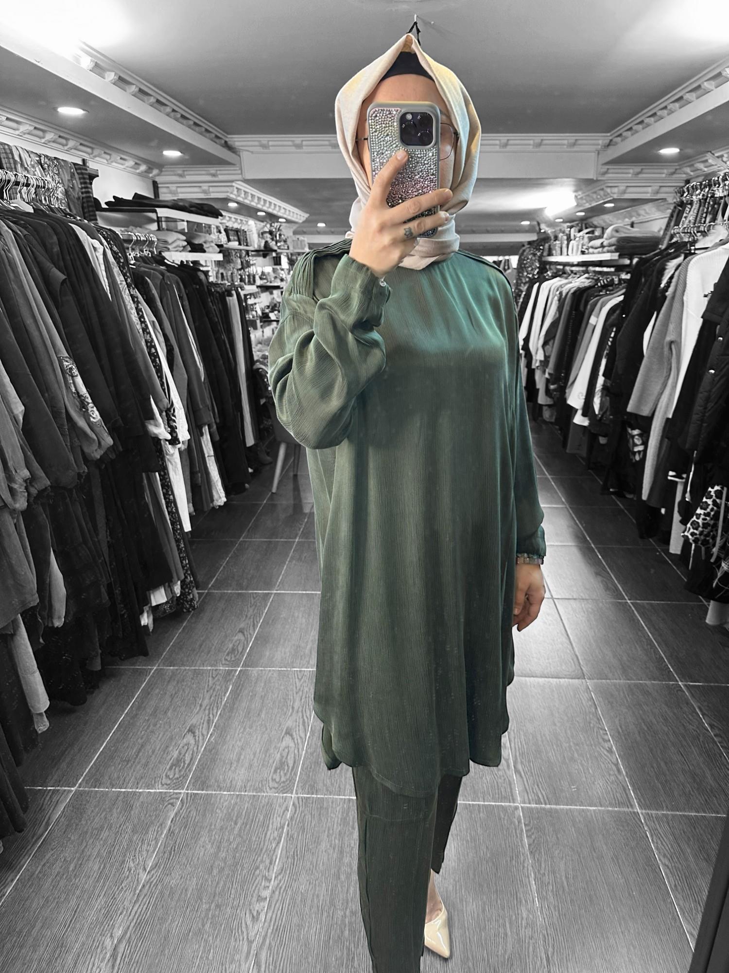 MissWhence 37017 Pantolon Takım - Haki