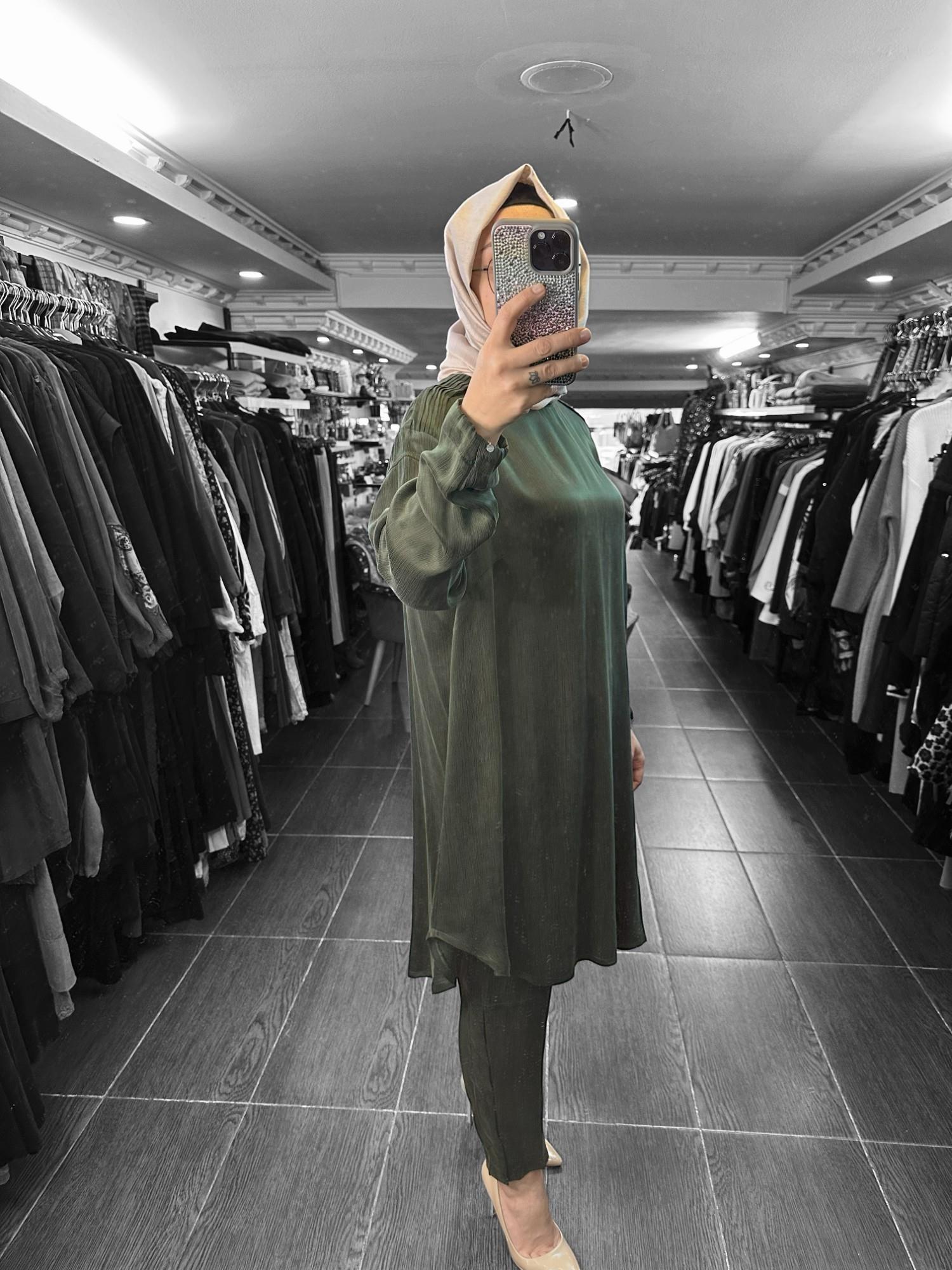 MissWhence 37017 Pantolon Takım - Haki