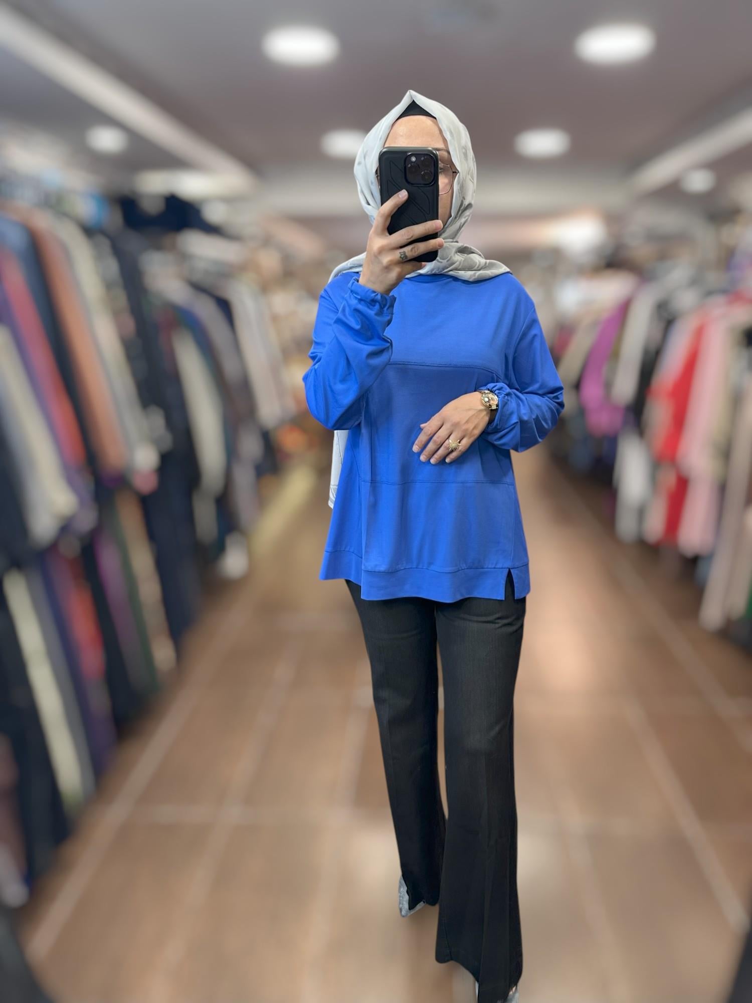 MissWhence 37030 Tunik - Saks