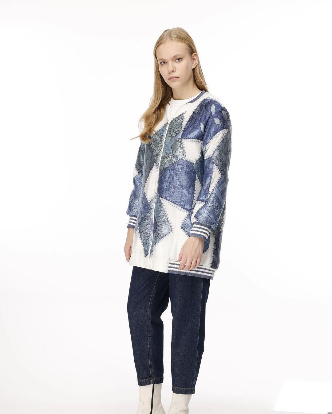 MODAL & JAKAR BOMBER CEKET - MAVİ
