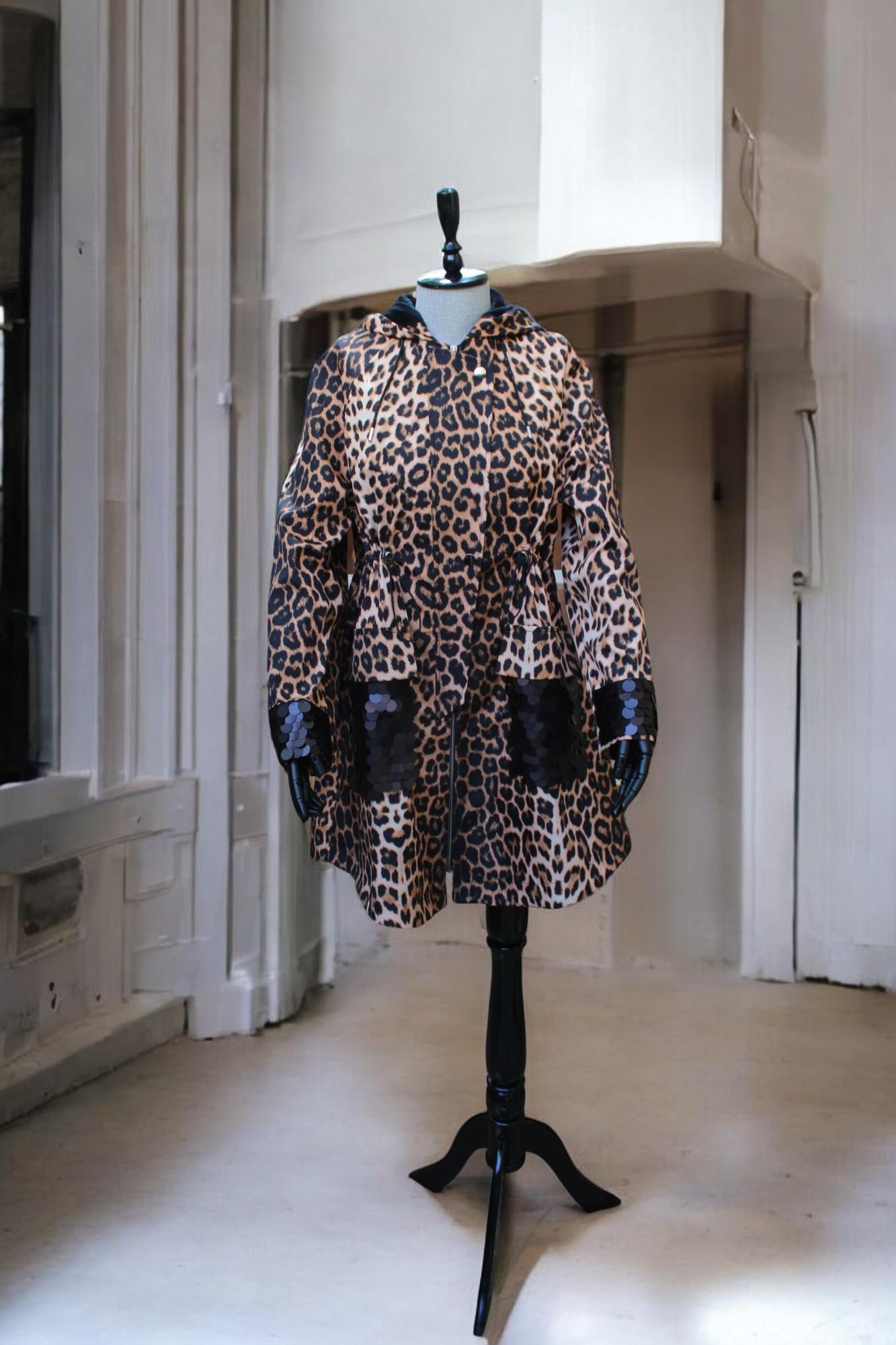 My312 LEOPARLI PULLU KAP - CAMEL