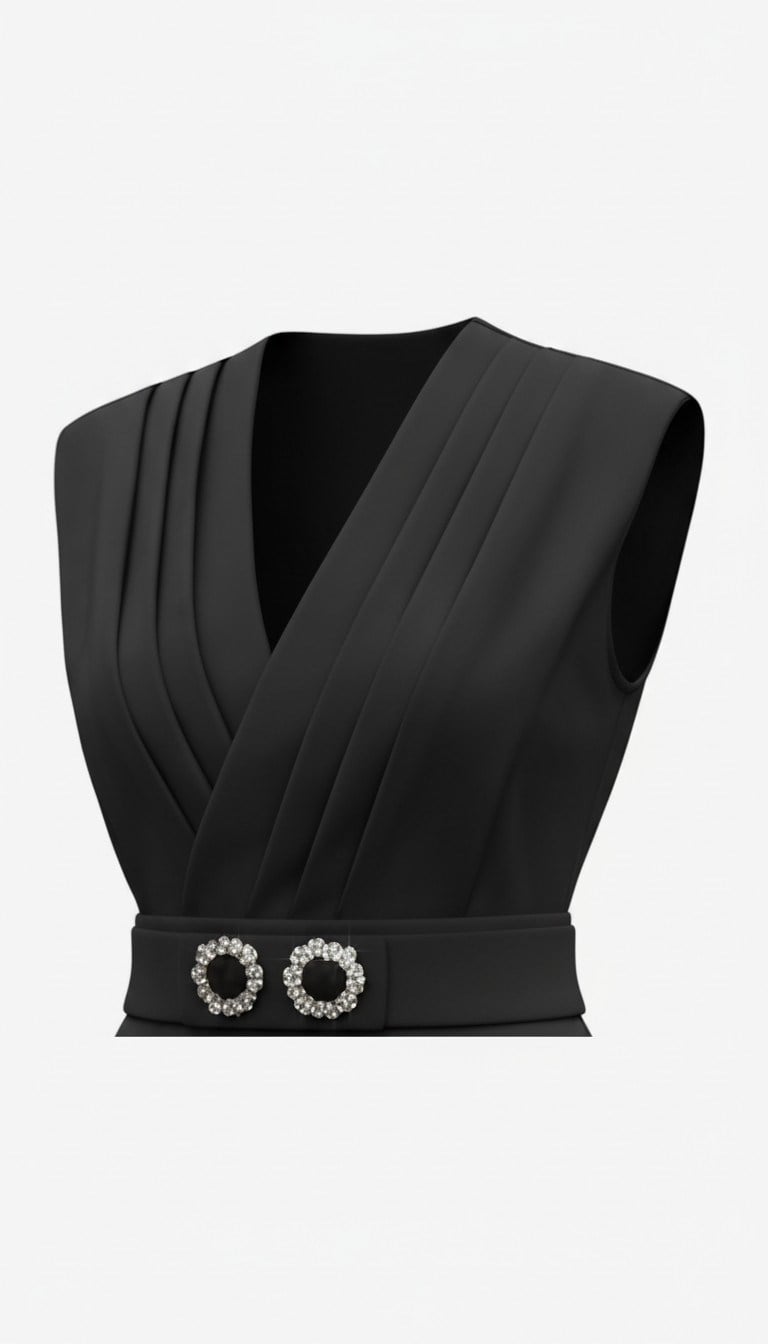 ON FASHION 26Y.ON.BLZ.70300.01 TAŞ DETAYLI BLUZ - SİYAH