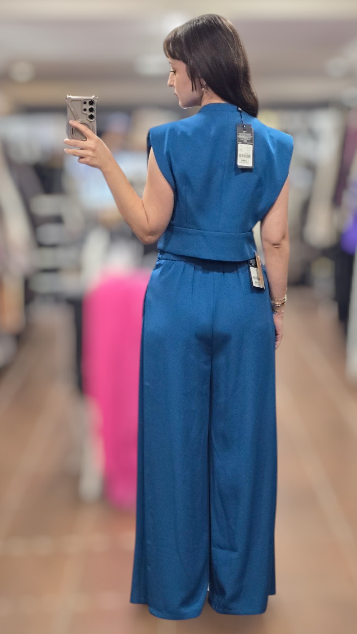 ON FASHION 26Y.ON.BLZ.70300.01 TAŞ DETAYLI BLUZ - MAVİ