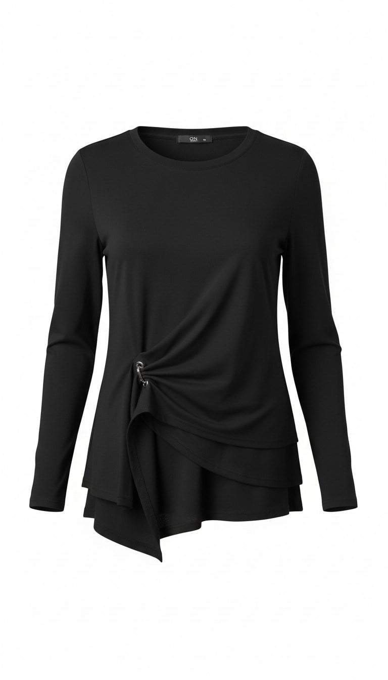 ON FASHION 26Y.ON.BLZ.70309.01 BLUZ - SİYAH