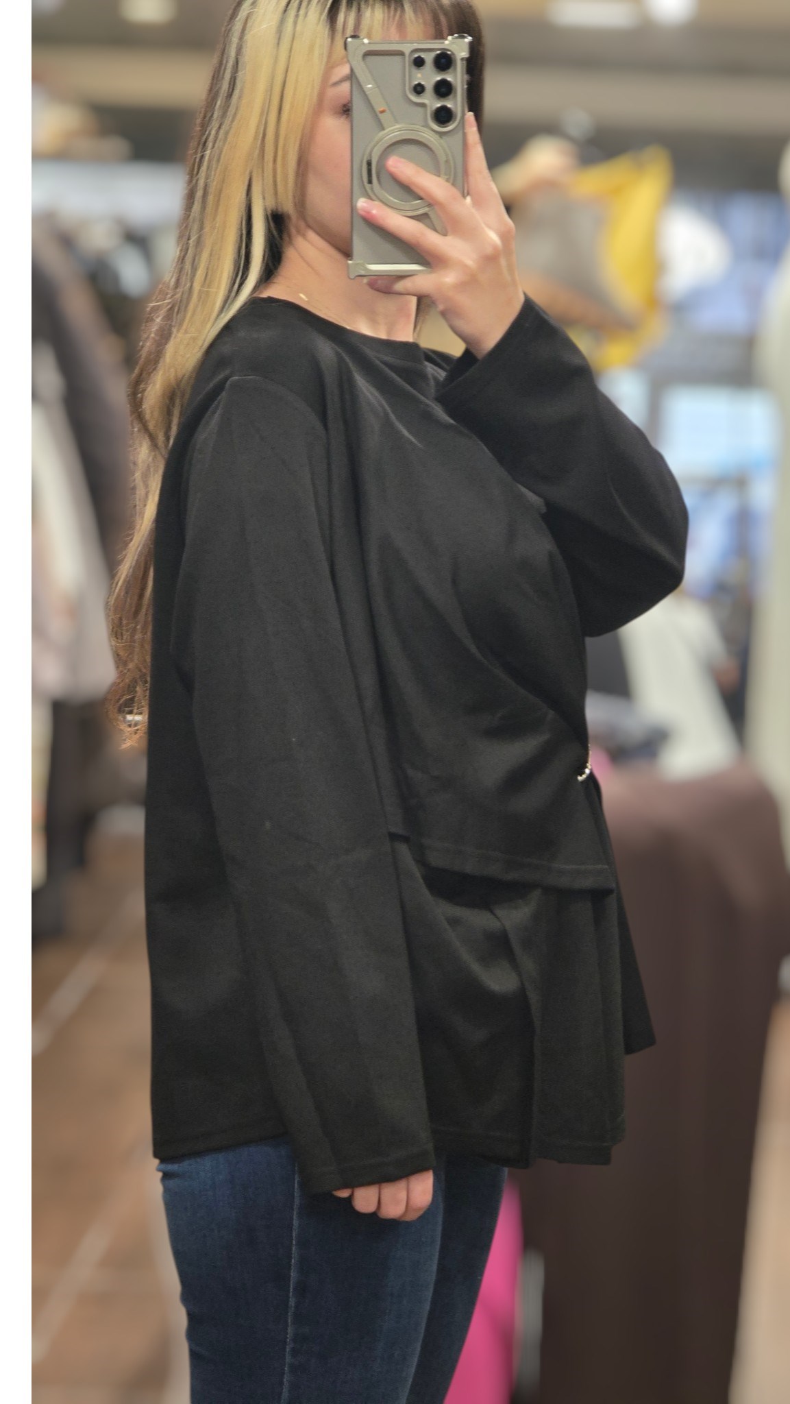 ON FASHION 26Y.ON.BLZ.70309.01 BLUZ - SİYAH