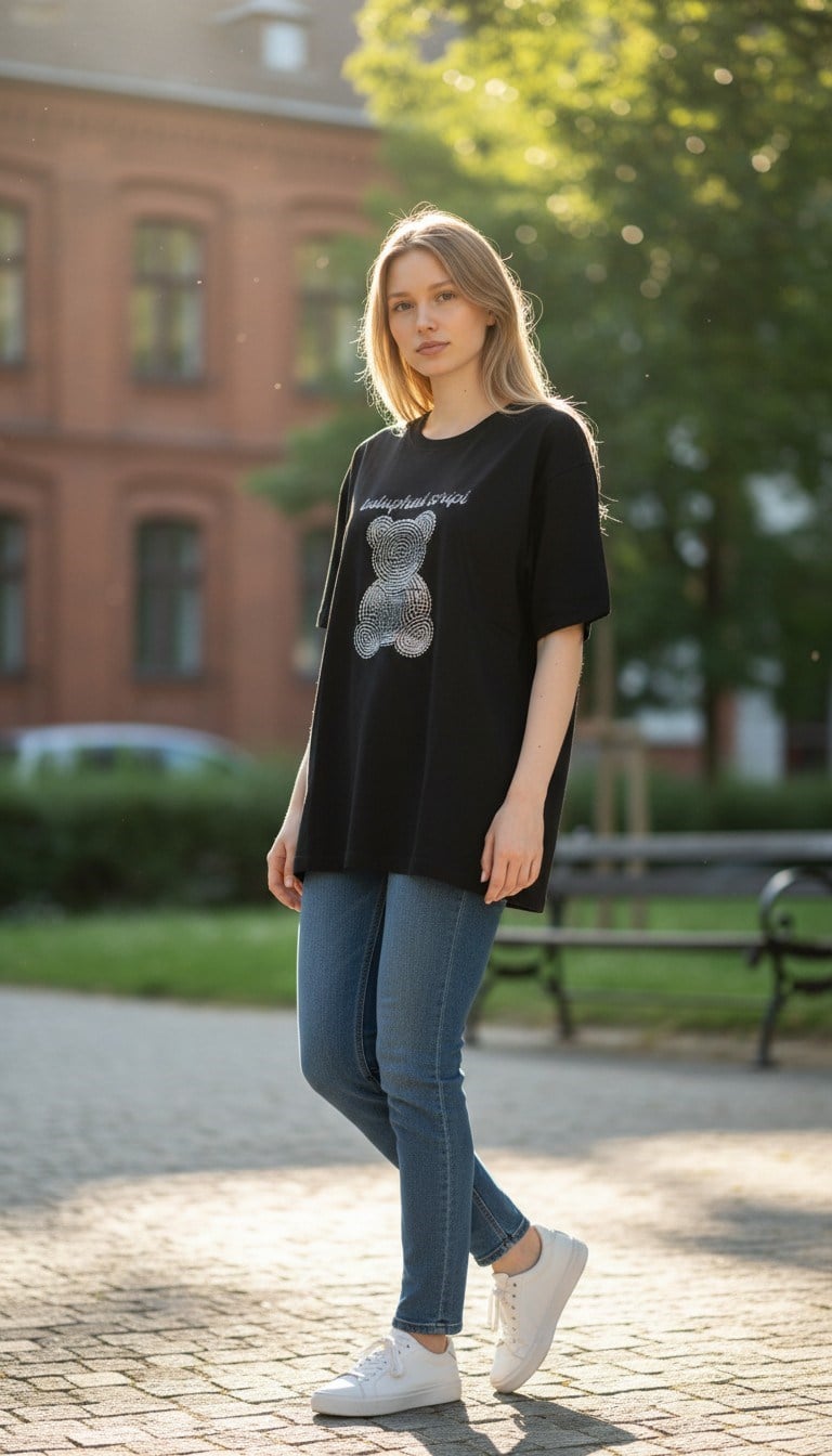 ON FASHION 26Y.ON.BLZ.70341.01 BLUZ - SİYAH