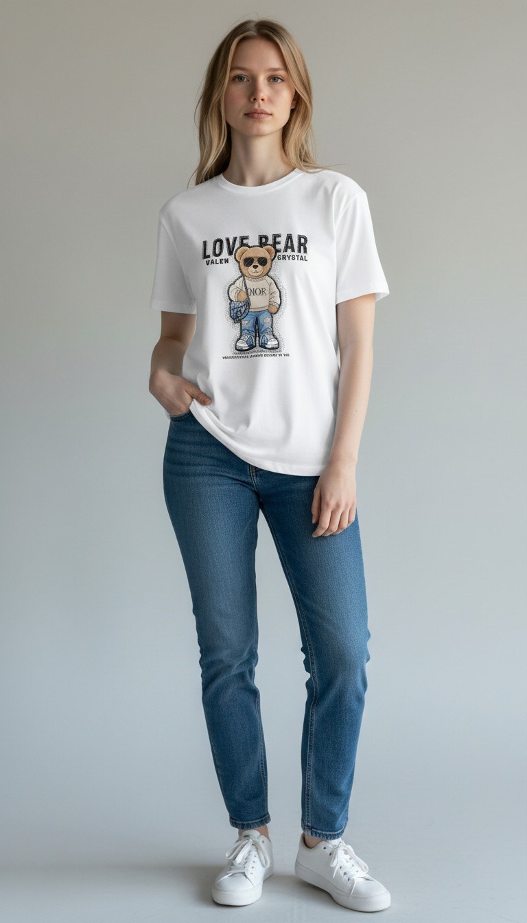 ON FASHION 26Y.ON.BLZ.70342.01 BLUZ - BEYAZ