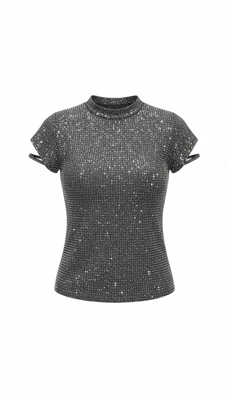 ON FASHION 26Y.ON.BLZ.70357.01 BLUZ - GÜMÜŞ