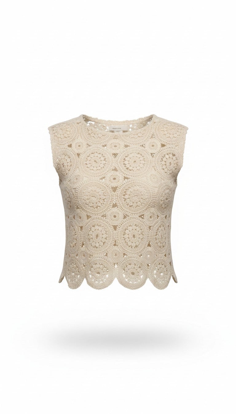 ON FASHION 26Y.ON.BLZ.76371.01 KOLSUZ SIFIR YAKA BLUZ - KREM