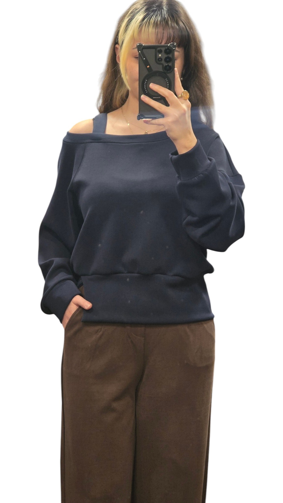 ON FASHION 26Y.ON.SWT.76324.01 OMZU AÇIK VEREV SWEAT - LACİ