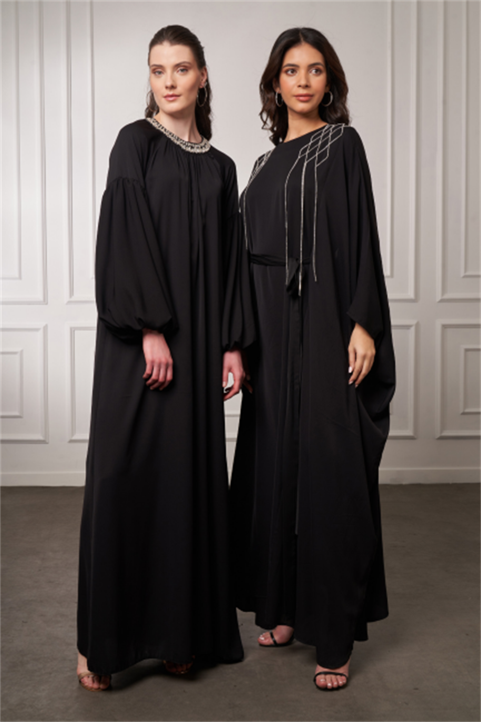 RED SHE ABAYA - SİYAH
