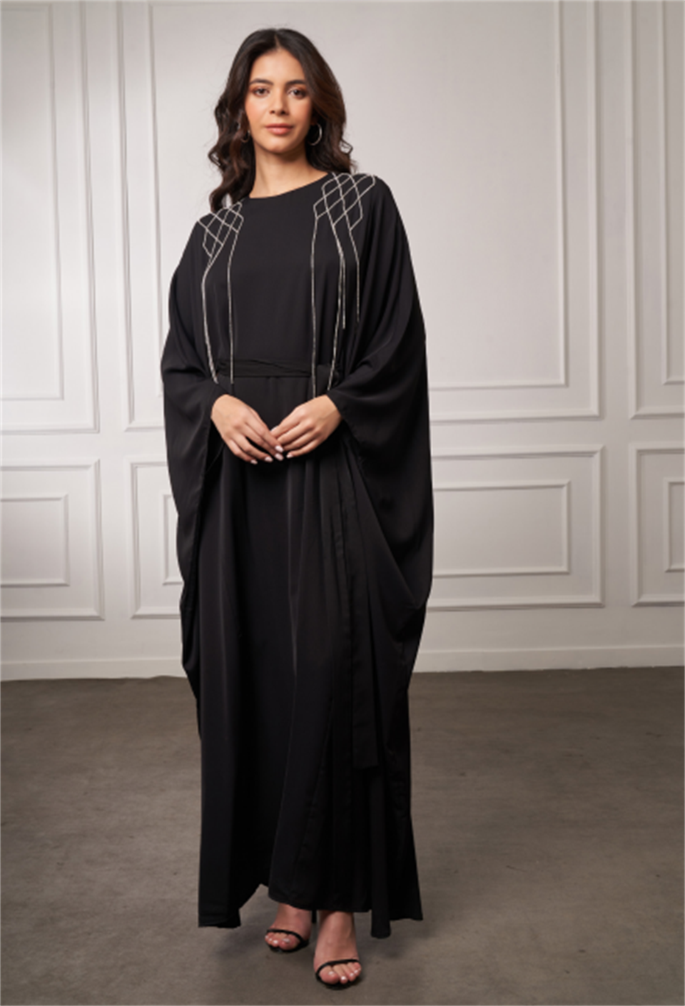 RED SHE ABAYA - SİYAH