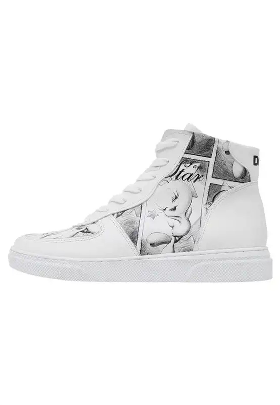 Tweety Sketch / Dogo WB Ace Boots Kadın Düz Bot