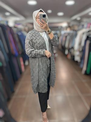 25YGSCKT3105/Ghisa Ceket - Gri