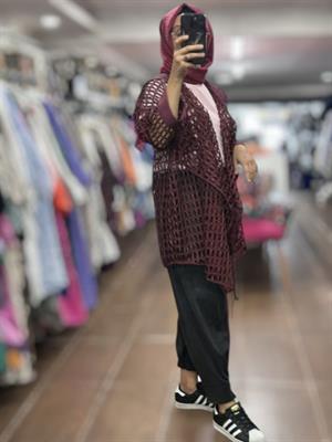 25YGSCKT3148/Ghisa Ceket - bordo