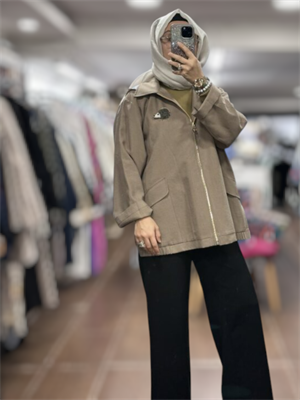 26KGSCKT3299/Ghisa Ceket - VİZON