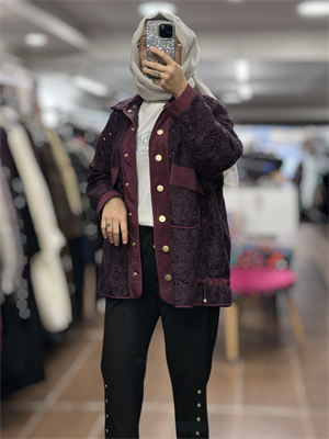26KGSCKT3333/Ghisa Ceket - MÜRDÜM