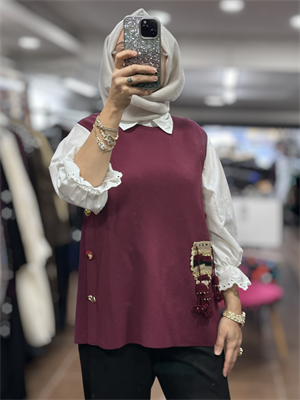 26KOBYLK3291/Ghisa Yelek - MÜRDÜM